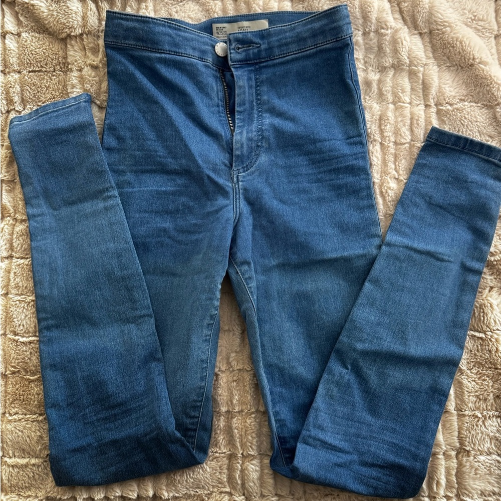 Vintage Topshop Moto Joni Blue Denim Jeans